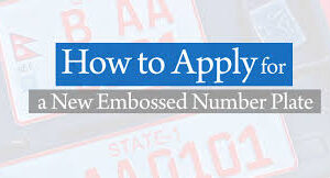 Application for New Digital Number Plate