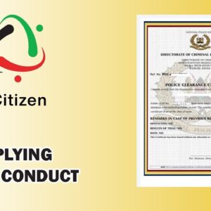 Certificate of Good Conduct
